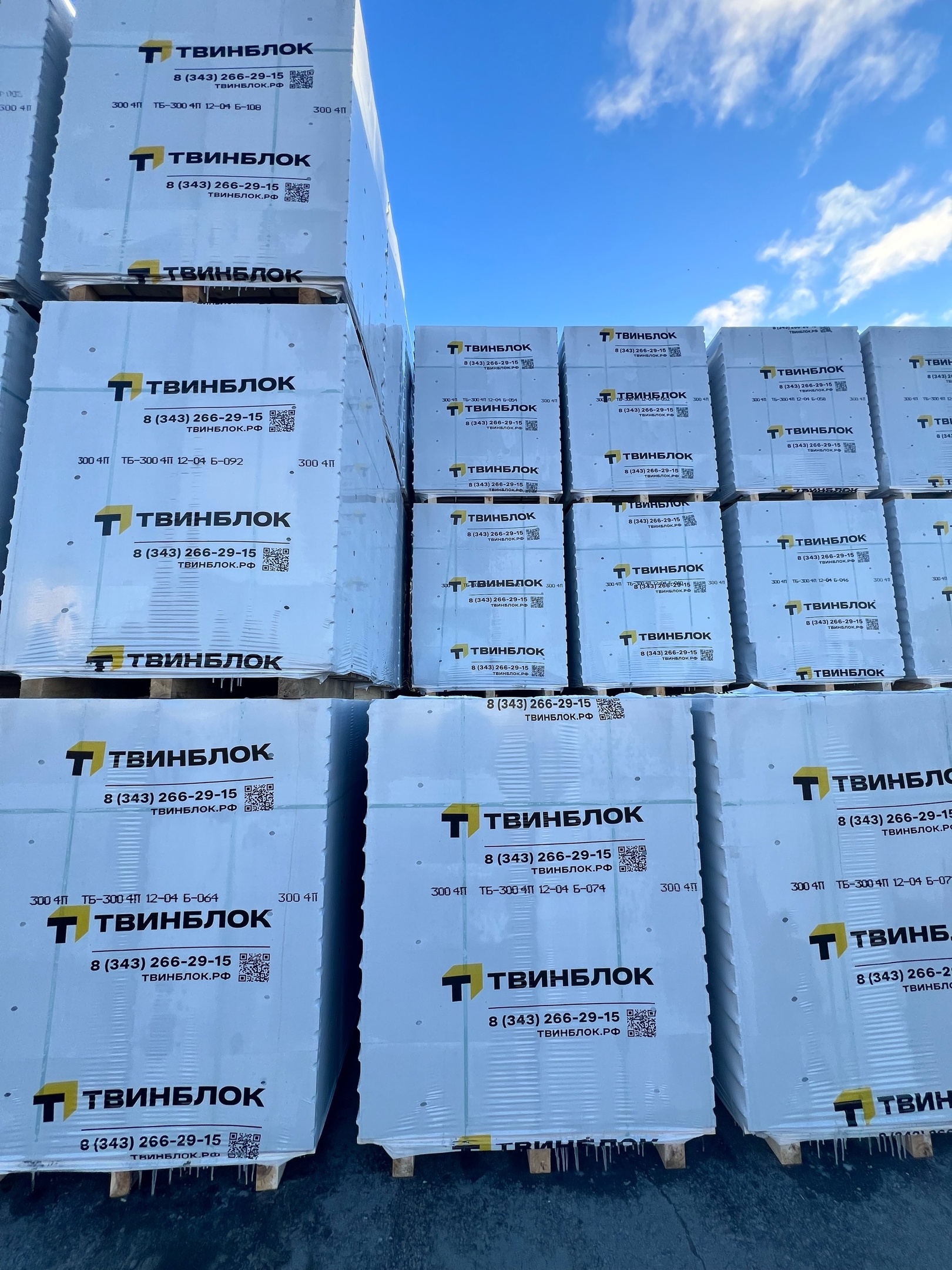 Газобетон ТВИНБЛОК D500 В2.5 625х200х250