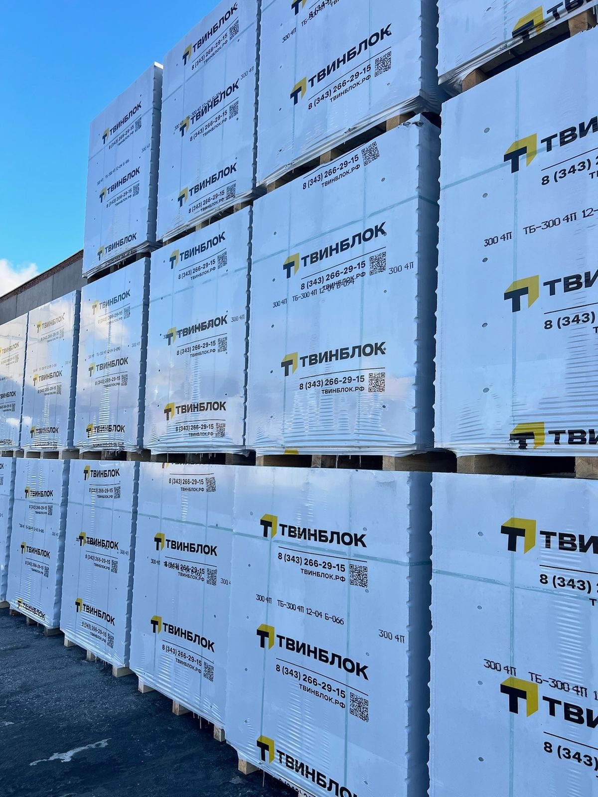 Газобетон ТВИНБЛОК D500 В2.5 625х200х250